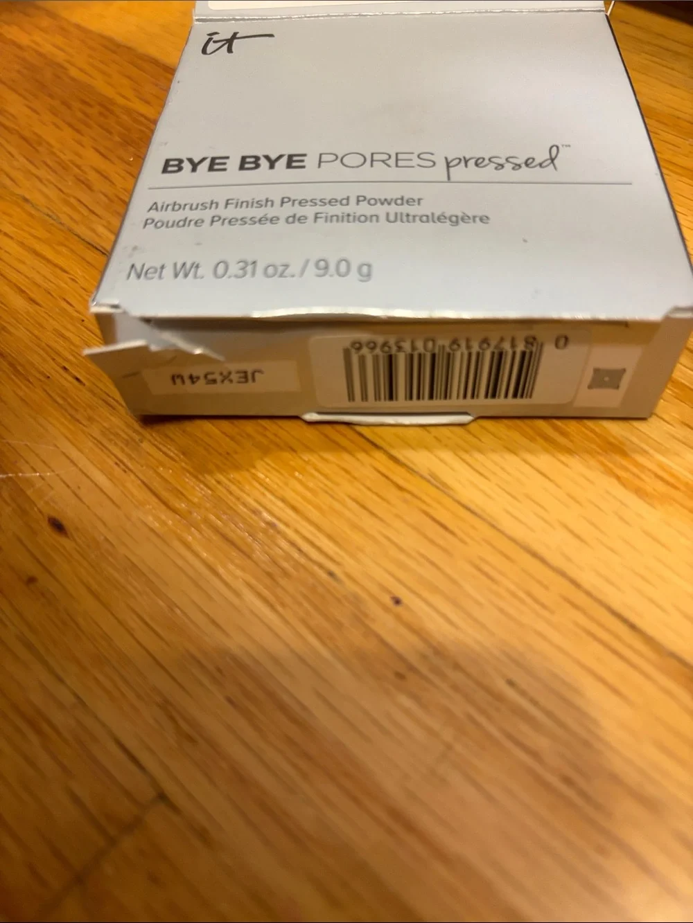 it Cosmetics Bye Bye Pores Pressed Airbrush Finish Powder Translucent NEW 9g .3